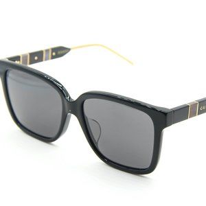 NEW GUCCI GG0599SA 001 BLACK/GREY AUTHENTIC SUNGLASSES 56-16-145